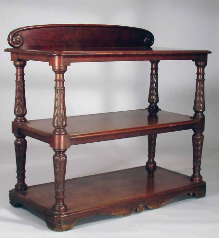 Signed Carved Trolley - A12721